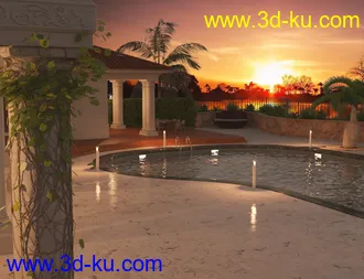 3D打印模型Hamptons Estate的图片