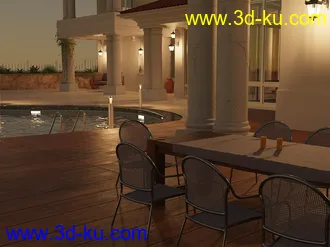 3D打印模型Hamptons Estate的图片