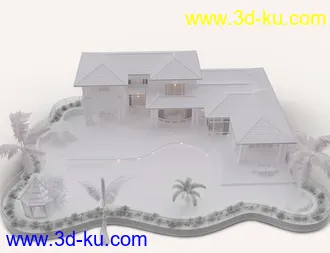 3D打印模型Hamptons Estate的图片