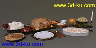 3D打印模型Harvest Feast的图片