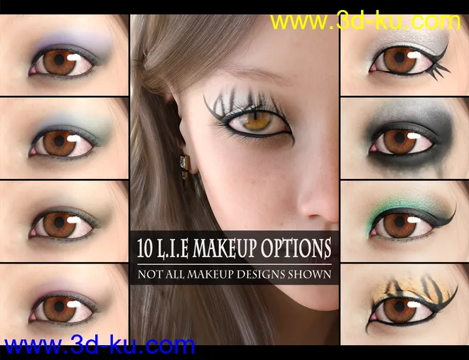 Hatsumomo HD For Genesis 8 Female模型的图片17