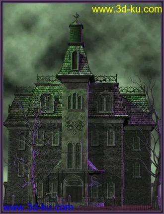 3D打印模型Haunted House 2010的图片