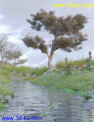 3D打印模型Hawthorn Trees for Daz Studio and Iray的图片