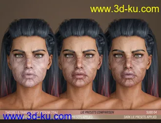 HD Face Burns for Genesis 8 Females模型的图片15