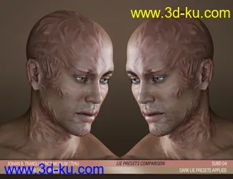 HD Face Burns for Genesis 8 Males模型的图片15