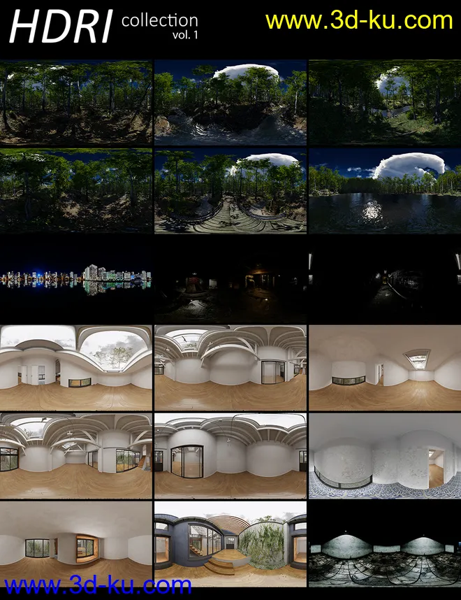 HDRI Collection 1模型的图片7