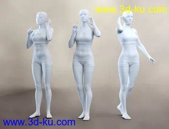 3D打印模型Hearing Aid Poses and Expressions for Genesis 8 and 8.1的图片