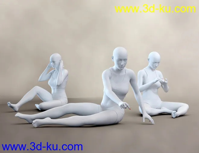 Hearing Aid Poses and Expressions for Genesis 8 and 8.1模型的图片5