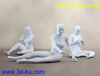 3D打印模型Hearing Aid Poses and Expressions for Genesis 8 and 8.1的图片