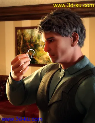 3D打印模型Hearing Aid Poses and Expressions for Genesis 8 and 8.1的图片