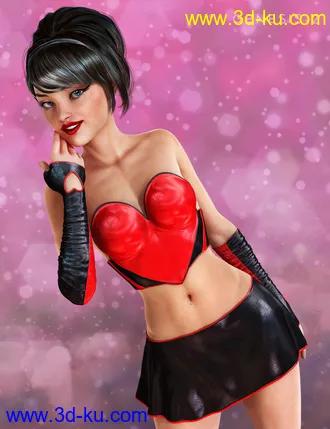 3D打印模型Heart Attack for Genesis 2 Female(s)的图片