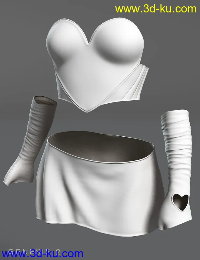 Heart Attack for Genesis 2 Female(s)模型的图片3