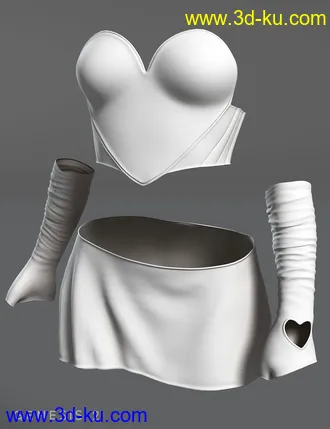 3D打印模型Heart Attack for Genesis 2 Female(s)的图片