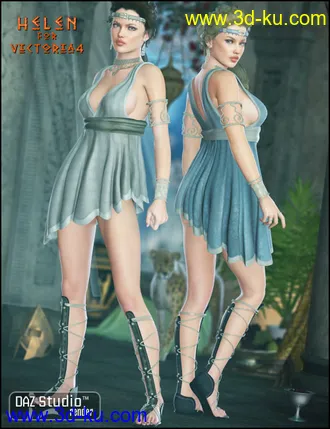 3D打印模型Helen的图片