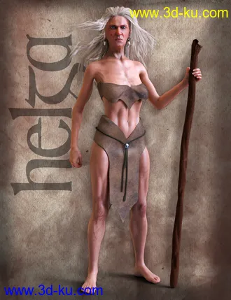 3D打印模型Helga for Genesis 8 Female的图片