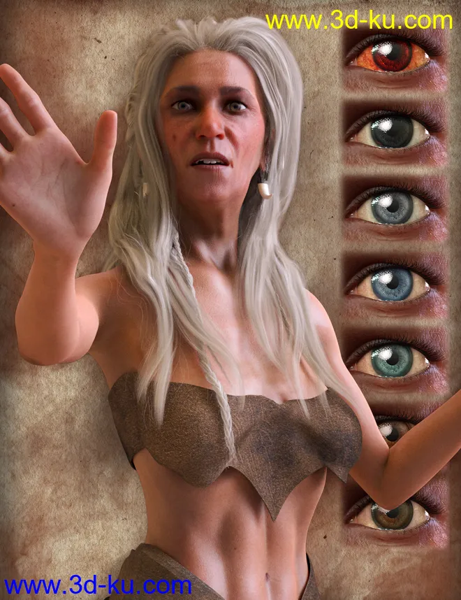 Helga for Genesis 8 Female模型的图片3