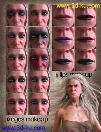 3D打印模型Helga for Genesis 8 Female的图片