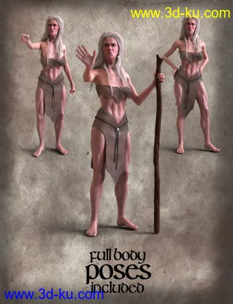 3D打印模型Helga for Genesis 8 Female的图片