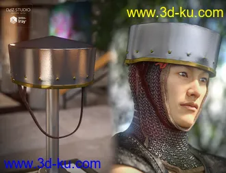 3D打印模型Helms of History for Genesis 2 Male(s)的图片