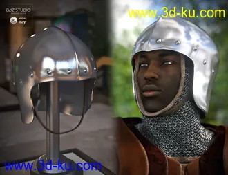 3D打印模型Helms of History for Genesis 2 Male(s)的图片