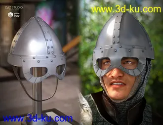 3D打印模型Helms of History for Genesis 2 Male(s)的图片