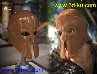3D打印模型Helms of History for Genesis 2 Male(s)的图片