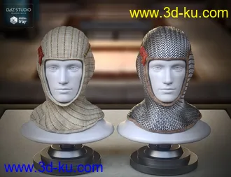 3D打印模型Helms of History for Genesis 2 Male(s)的图片