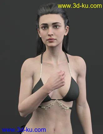 3D打印模型Hersilia HD for Genesis 8 Female的图片