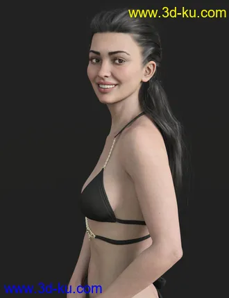 3D打印模型Hersilia HD for Genesis 8 Female的图片