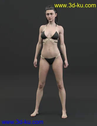 3D打印模型Hersilia HD for Genesis 8 Female的图片