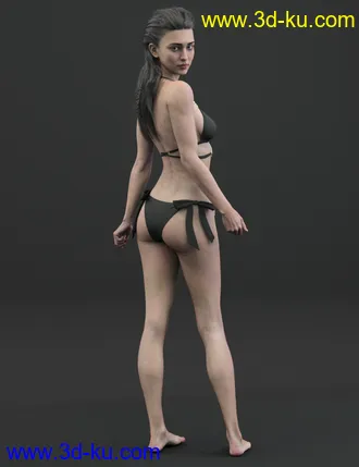 3D打印模型Hersilia HD for Genesis 8 Female的图片