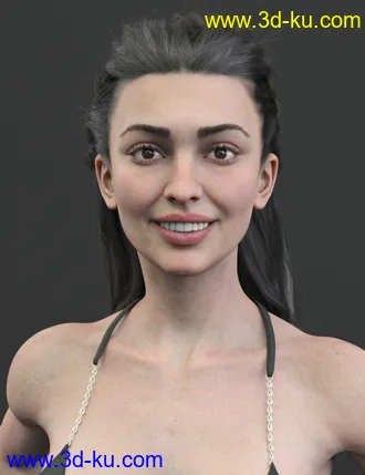 3D打印模型Hersilia HD for Genesis 8 Female的图片