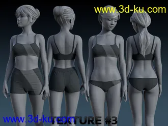 3D打印模型Hiatus Outfit for Genesis 8 Female(s)的图片