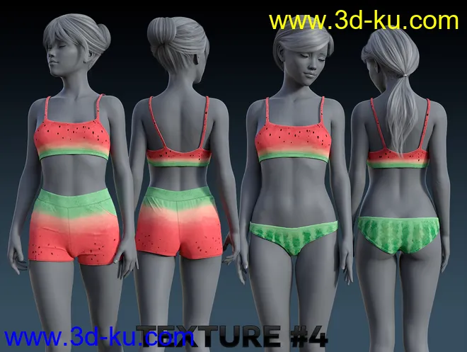 Hiatus Outfit for Genesis 8 Female(s)模型的图片6