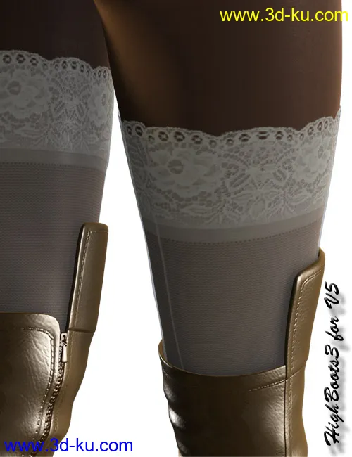 High Boots 3 For V5模型的图片1