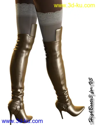 3D打印模型High Boots 3 For V5的图片