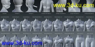 3D打印模型High Waisted Leggings Outfit for Genesis 8 and 8.1 Females的图片