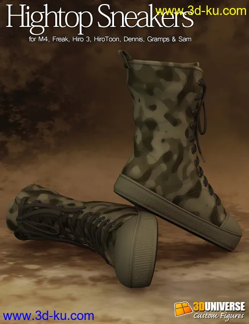 Hightop Sneakers Guys模型的图片1