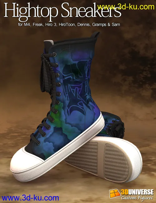 Hightop Sneakers Guys模型的图片2