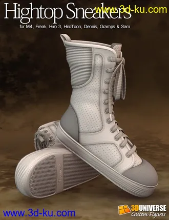 3D打印模型Hightop Sneakers Guys的图片