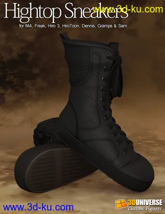 3D打印模型Hightop Sneakers Guys的图片