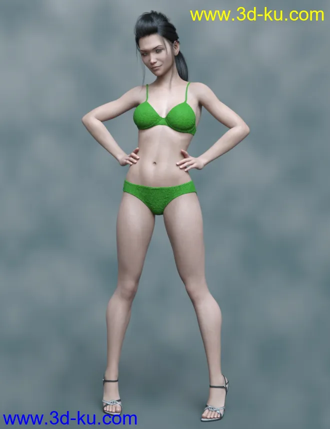 Himari for Genesis 8 Female模型的图片2