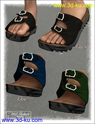 3D打印模型HomeslipperZZ for Genesis的图片