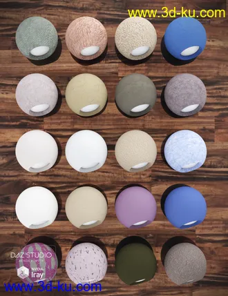 3D打印模型Homestyle Iray Shaders的图片