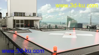 3D打印模型Hospital Helipad的图片