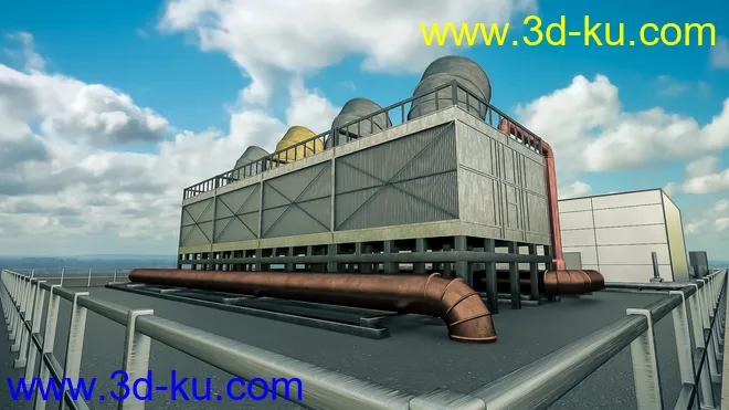 Hospital Helipad模型的图片9