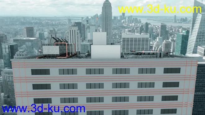 Hospital Helipad模型的图片10