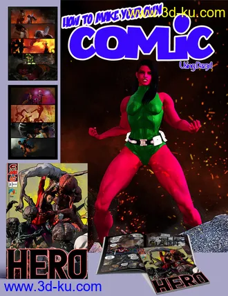 3D打印模型How to Make Your Own Comic的图片