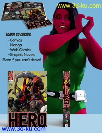 3D打印模型How to Make Your Own Comic的图片