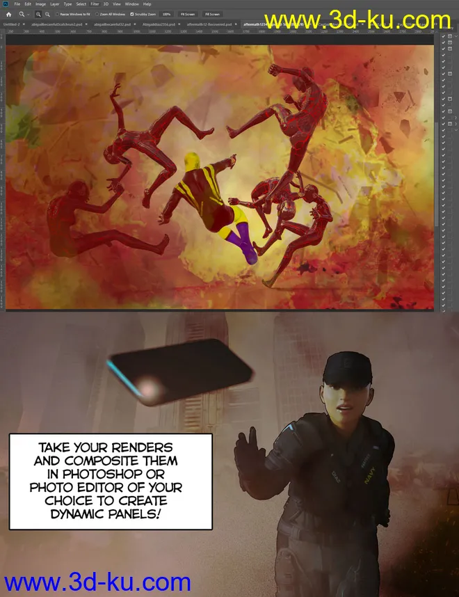 How to Make Your Own Comic模型的图片4